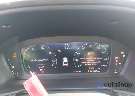 2023 Honda Accord Hybrid Ex-L z USA, uszkodzony, nr VIN 1HGCY2F69PA064153